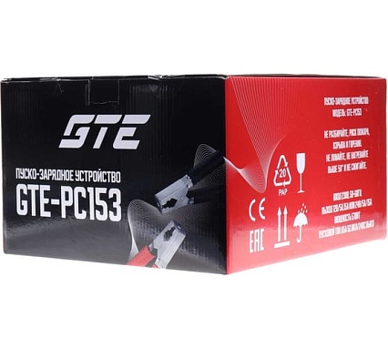 Пуско-зарядное устройство GTE 12В/5А, 15А, 24В/5А/15А, 65А GTE-PC153