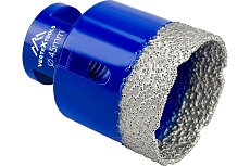 Коронка алмазная 45x35 мм для УШМ Vertextools 333-45-35