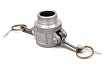 Камлок алюминиевый HIMPT B-125 1 1/4" (32 мм) 00002200051