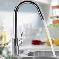 Смеситель для раковины Hansgrohe Talis 32082000 поворотный излив