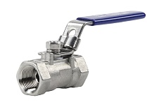 Шаровый стандартнопроходной кран DN.ru RP.316.230.MM.020 Ду20 Ру63 SS316 резьбовой D160-00235