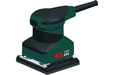 Шлифовальная вибрационная сетевая машина KLPRO 150 Вт, 110x100 мм KLEZ43110