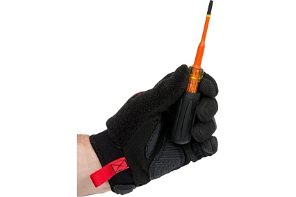 Отвертка IEK Arma2l 5 диэлектрическая slim pz/sl1x80 т3 A2L5-SC31-T3-ZS-10-080