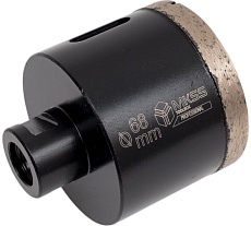 Коронка алмазная по керамограниту и нат. камням для УШМ MKSS Toolbox KS2802 68 мм, М14 KS28020068