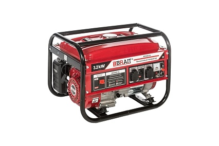 Бензиновый генератор Brait BR3800-AL 02.01.004.029
