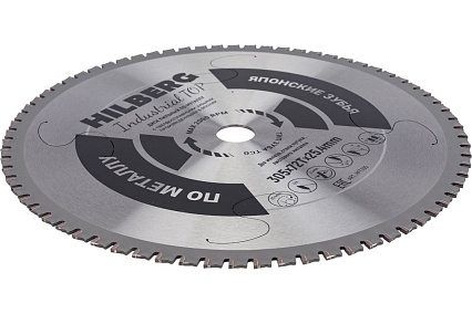 Диск пильный Industrial TOP Металл 305х25.4 мм, 72Т Hilberg HFT305