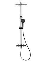 Душевая стойка Wonzon&Woghand Stick WW-88739903-MB термостат, черный матовый