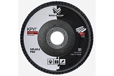 Круг шлифовальный лепестковый, циркониевый, 125мм, Р80, МАНКОР 125.Р80.ZK