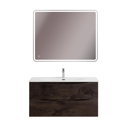Мебель для ванной BelBagno Marino-Cer-N 100 см Rovere Nature Grigio