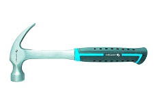 Молоток столяра Hoegert Technik монолитный, 450 г, с ручкой из стекловолокна HT3B035