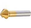 Зенковка H-Tools 90градусов 16.5мм HSSE-Co5 TiN 3z L-60мм 795165EHT