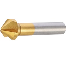 Зенковка H-Tools 90градусов 16.5мм HSSE-Co5 TiN 3z L-60мм 795165EHT
