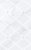 Декор Шахтинская плитка Милана светлый 02 25х40 см, 10300000191