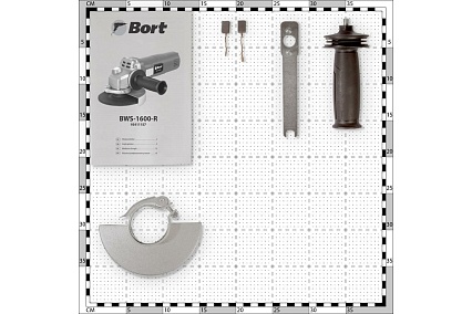 Шлифовальная угловая машина Bort BWS-1600-R 93411157