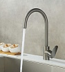 Смеситель для кухни Aquatek Ника AQ1882BGM оружейная сталь