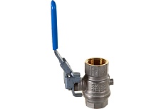 Шаровой кран RUB с выхлопным отверстием в шаре, 3/4 DN20 PN14, ВР-ВР, S93E00