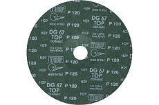 Круг фибровый dg67top 180х22 мм, P120, 25 шт TAF 4631169132378