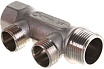 Коллектор СТМ 2 выхода, наружная резьба, 3/4х1/2 C2MM3412