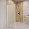 Боковая стенка RGW Z-03B 80x195 Cora, черный 06220308-44