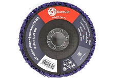 Круг плоский торцевой 125x22.2 мм, коралл абразив фиолетовый (код 15-007) EuroCut EC-C125CV