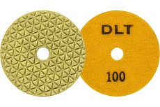 Круг алмазный гибкий шлифовальный №11, P100, 100 мм, для сухой шлифовки DLT 933