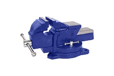 Слесарные поворотные тиски с наковальней Kraft 80 мм KT 705207