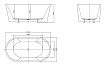 Акриловая ванна BelBagno BB202 170x80 белый