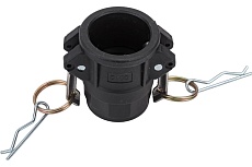 Камлок TITAN LOCK 1in типа D розетка, внутр. резьба BSP (полипроп.) TL100DPP