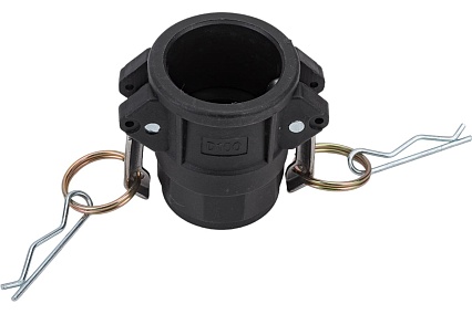 Камлок TITAN LOCK 1in типа D розетка, внутр. резьба BSP (полипроп.) TL100DPP