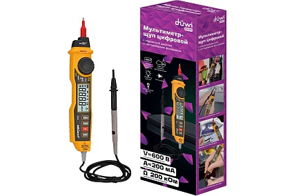 Цифровой мультиметр-пробник в форме щупа Duwi M8211 PROFI 26047 9