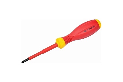 Диэлектрическая отвертка IEK ARMA2L 3 PZ1x80 K3 A2L3-SC30-K3-PZ-10-080