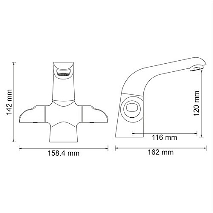 Смеситель для раковины WasserKRAFT Lossa 1203