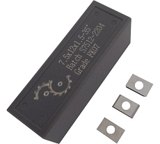 Нож сменный твердосплавный FHONK 7.5x12x1.5 HW 35º Z=2 (упаковка 10шт) 751215FK07-10