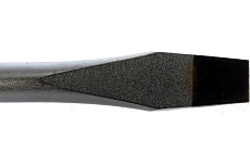 Шлицевая отвертка Rexant SL 6х200 мм, двухкомпонентная рукоятка 12-6432