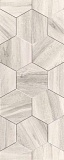 Плитка Керамин Миф 7 настенная белая 20х50 см
