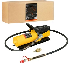 Насос пневмогидравлический Airline 0.7л, ножной привод, шланг APMPD01