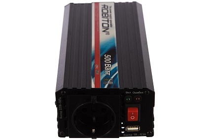 Инвертор 500W с USB выходом Robiton R500 12172
