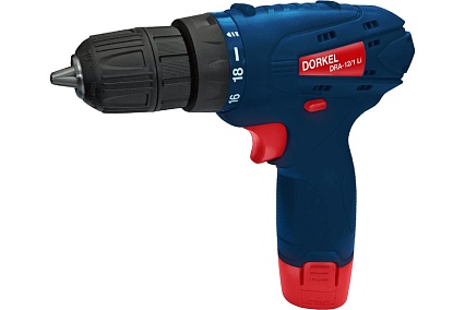 Аккумуляторная дрель-шуруповерт Dorkel DRA-12/1 Li DR-3402