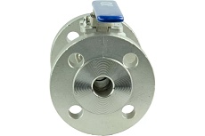 Шаровый кран DN.ru КШФП.316.200 Ду20 Ру40 с ISO-фланцем и рукояткой D160-04827