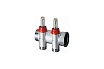 Запорный коллектор с расходомероми FAR 1" 2 отвода М24х19 FK 3970 C102