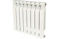 Биметаллический радиатор Rommer Profi BM 500 BI500-80-80-150 8 секций RAL9016 82489