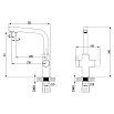 Смеситель для кухни Lemark Comfort LM3060C с подключением к фильтру