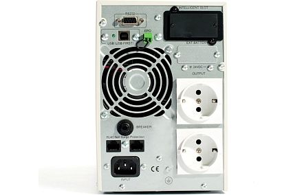 Источник бесперебойного питания Источник бесперебойного питания Skat -UPS 1000 24V 220В 50/60Гц, 800Вт, 2 АКБ, внешние, On-Line, синусоида 491