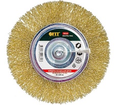 Корщетка дисковая прямая (100 мм) для дрелей FIT IT 38510