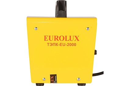 Тепловая электрическая пушка Eurolux ТЭПК-EU-2000 керамический нагревательный элемент, квадратная 67/1/34