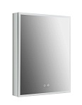 Зеркальный шкаф Aquatek 60x80 см с подсветкой, антипар, хром AQ7603B-MLC