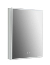 Зеркальный шкаф Aquatek 60x80 см с подсветкой, антипар, хром AQ7603B-MLC