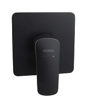 Смеситель для душа Aquatek Вега AQ1066MB черный матовый