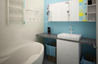 Дизайн-проект ванной комнаты 