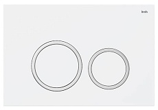 Кнопка смыва Iddis Unifix UNI03WCi77 матовый белый
